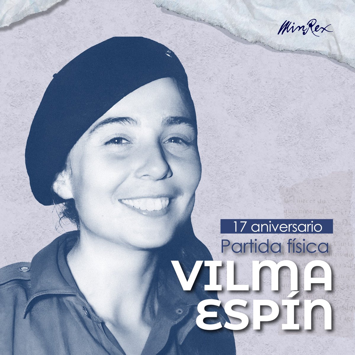 CubaMINREX's tweet photo. A 17 años de su partida física, Vilma Espín sigue inspirando a la mujer cubana 🇨🇺. 

Fue tan prolífica su existencia, tan humana, tan revolucionaria, que sigue estando presente en las tareas de cada día, en los retos más acuciantes de la Patria. https://t.co/vqi9A08WUX