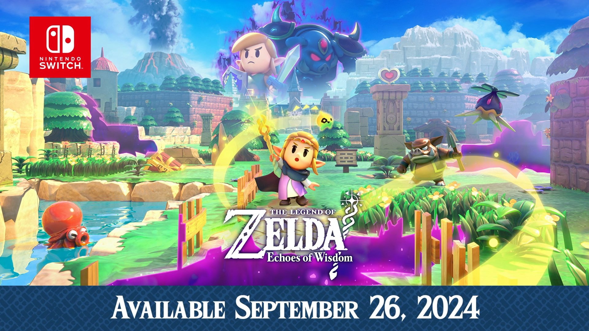 Legend of Zelda: Echoes of Wisdom Releases September 26 | Nintendo 