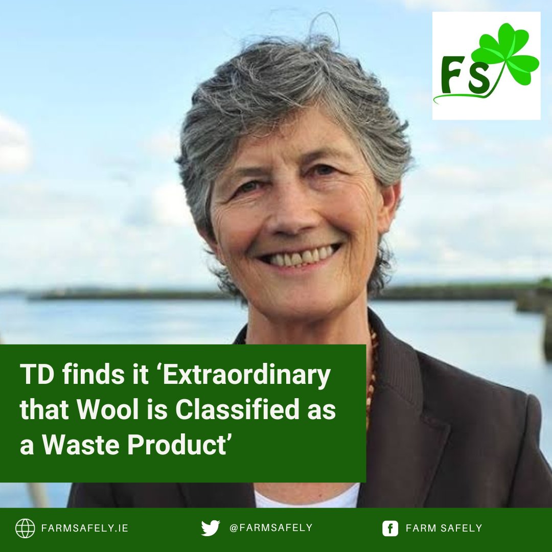 TD finds it ‘Extraordinary that Wool is Classified as a Waste Product’

Read more: farmsafely.ie/td-finds-it-ex…

#agriculture #farming #wool