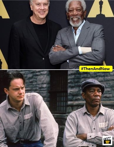 FilmsQuirky's tweet image. #TheShawshankRedemption (1994) 
Over the course of several years, two convicts form a friendship, seeking consolation and, eventually, redemption through basic compassion.

#TimRobbins  #MorganFreeman  
#ThenAndNow #FilmX 📽️  🎬