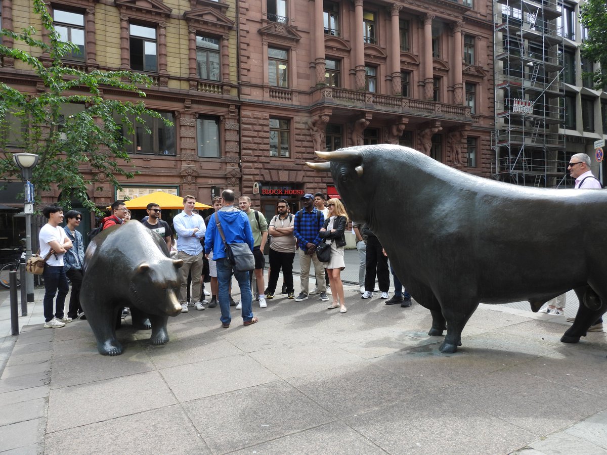 Exe_MScFinance's tweet photo. This year, our FAFM study trip took the students to Frankfurt, in Germany. Students visited the Frankfurt School of Finance and Management for lectures, guest talks and a guided tour. They then had a free day to explore Frankfurt and its surroundings. https://t.co/9z2qp2Q3Th