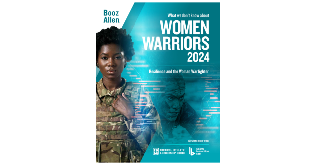 RohnerJoe's tweet photo. #BoozAllen and the Sports Innovation Lab have published a new report titled "What We Don’t Know About Women Warriors 2024: Resilience and the Woman Warfighter,” which explores the state of women warfighters in the U.S. military. https://t.co/2CYEnWi3lY https://t.co/6Lt1I3IMsf
