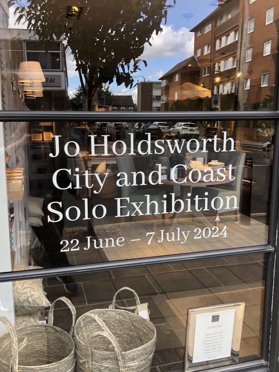 My Solo Show ‘City and Coast’ is at gorgeous Neptune Wimbledon from 22 June to 7 July &amp; I can’t wait to see my #paintings hung all around the stylish Neptune Wimbledon store. More details about the Show here artsandcollections.com/neptune-hosts-… #neptune #wimbledon #art #artist #SW19 #interior