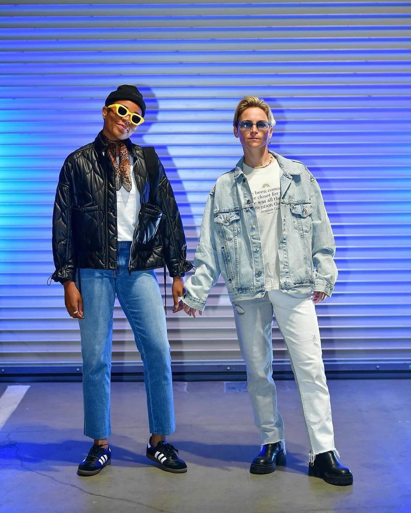 Kenneth Cole on X JessFishlock right wears the Pride Heritage Closet Tee wavyfooty https t KQBKOWxbMT X