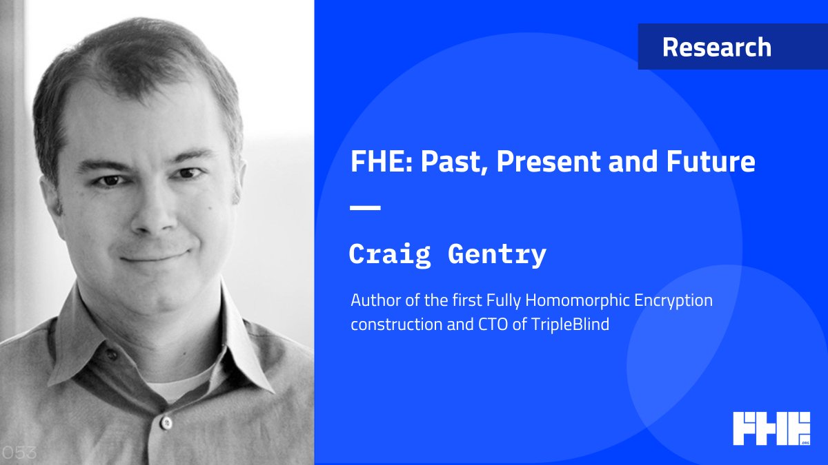 Last week we had the pleasure of Craig Gentry presenting "FHE: Past, Present, and Future" and answering community questions. It was the most attended meetup to date with over 340 attendees!

For those who missed it, the full recording is available at fhe.org/meetups/053