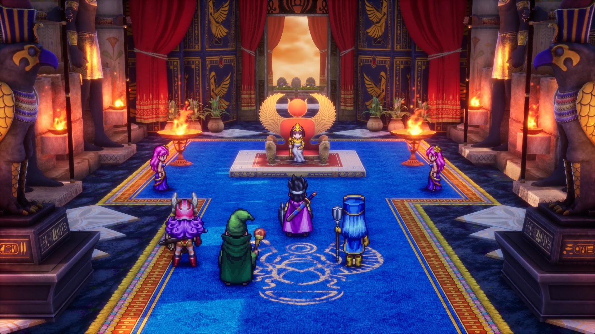 Dragon Quest III HD-2D Remake gameplay Square Enix
