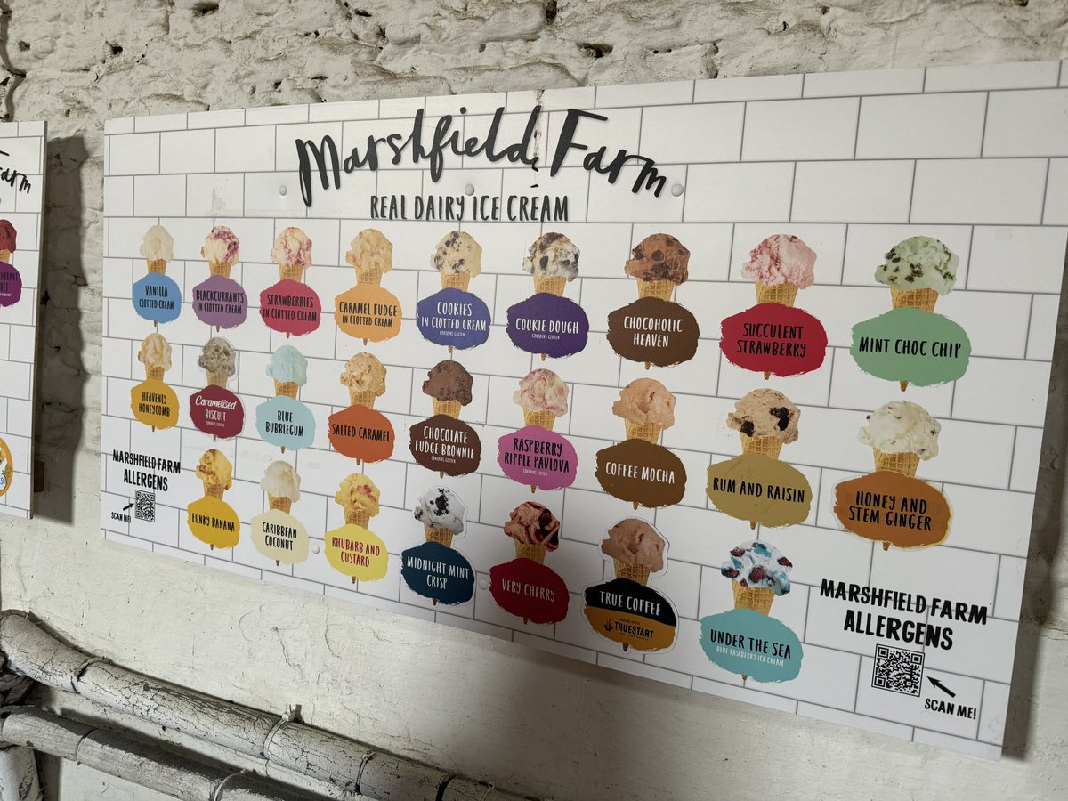 A huge thank you to <a href="/MarshfieldIces/">Marshfield Farm Ice Cream</a> for having us today.  A hugely impressive operation in such a compact site with lots of moving parts.  A valuable learning experience topped off with a delicious ice cream 🍦🍨 🐮 🐄