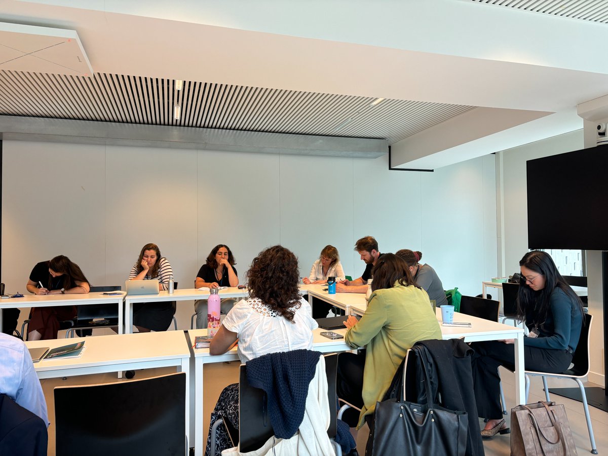 During today's workshops, Jesse Matas and Austin Willacy led "Composing Peace: Music as a Tool for Environmental Peacebuilding." This collaborative session utilized lyrical and reflective writing as the foundation of a new song centered around peacebuilding. #EnPAx2024