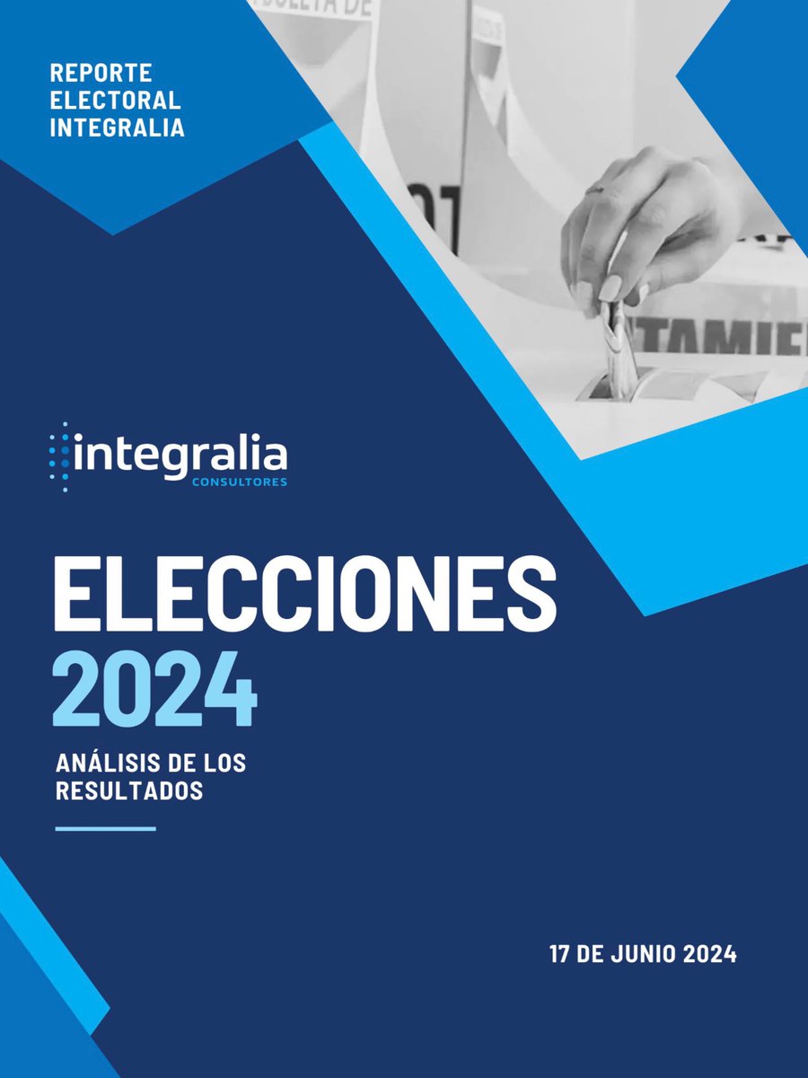 📊Te compartimos nuestro Reporte Post Electoral con el análisis de los resultados del 2 de junio.

🔍 En este informe encontrarás:

▪️ Resultados detallados de la elección federal
▪️ Margen de victoria y participación ciudadana
▪️ Evolución y comportamiento del voto
▪️