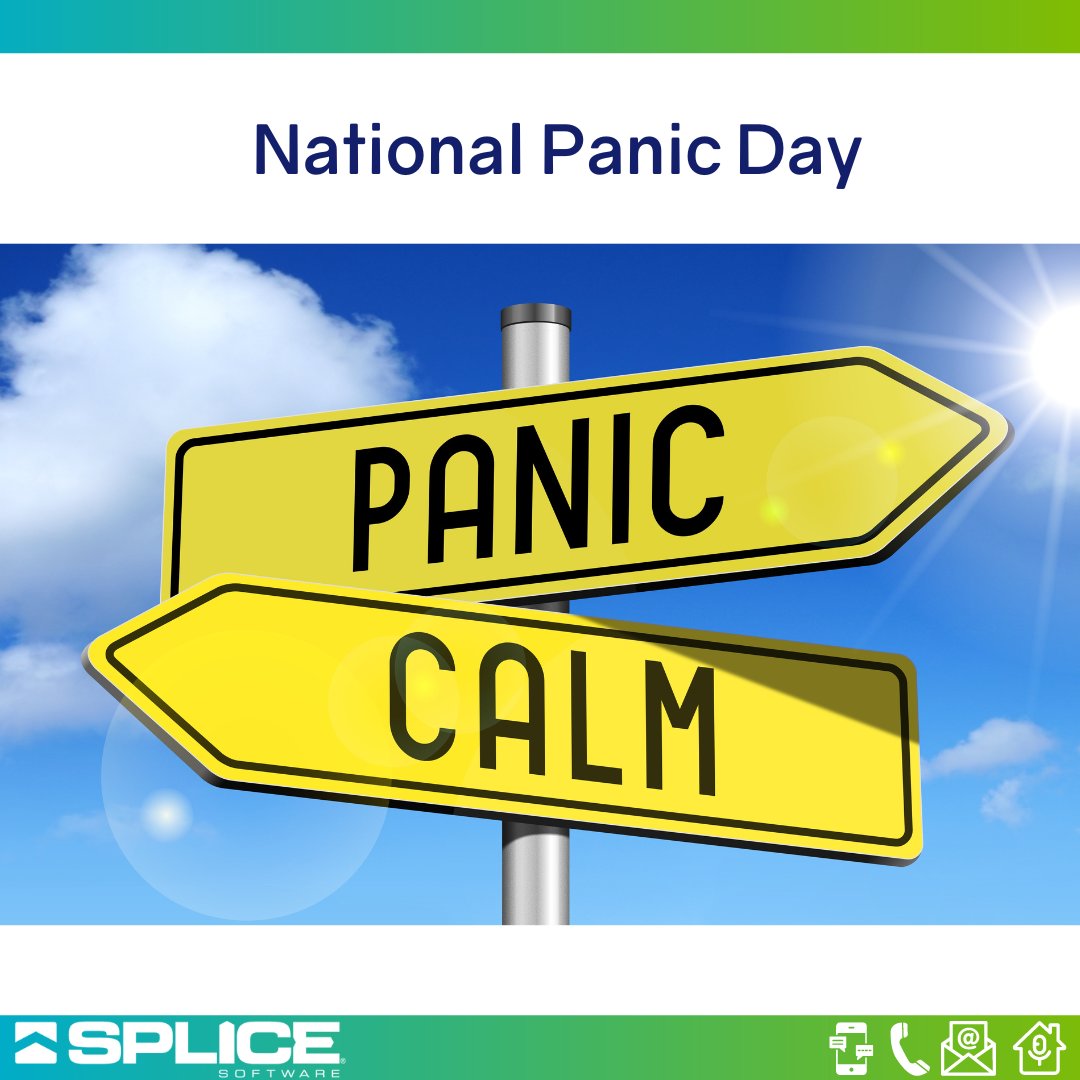 SPLICESoftware's tweet image. It may be National Panic Day, but, with the help of SPLICE Software, there is no need (to panic).
We can help you contact your policyholders during any CAT event &amp;amp; other touch points as needed! 
Learn more: hubs.la/Q02Cgczk0
#panicday #emergencynotifications #SPLICESoftware