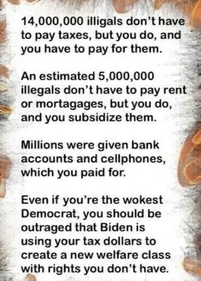 They're using our tax dollars against us.