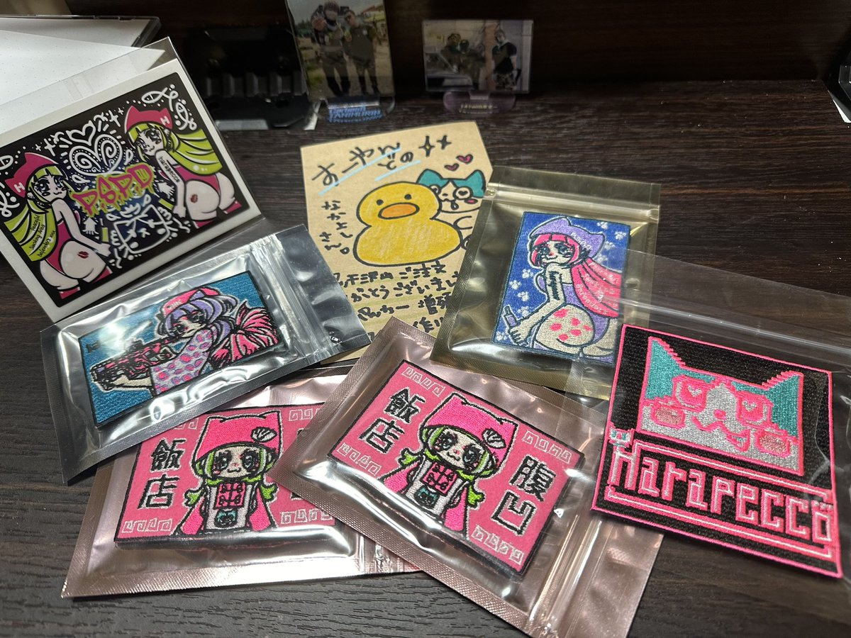 thunderbuddy_L's tweet photo. まりるちゃん(@harapecco2024 )のパッチ届いた🤗パステル系のカラーでええねぇ☺️どんどんカワイイのん創り出してねぇ👍

早くパッチボード作らなきゃだわ😉

 #ハラペッコ
 #PSPD https://t.co/8YbdHUbcfX