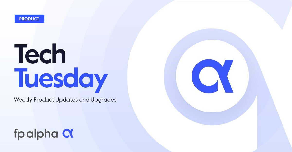 #techtuesday comes into focus: Based on direct client feedback, we released major design updates to our popular Estate Snapshot solution. Check out all the details in the Resource Center in our app. If you're not using FP Alpha yet, let's talk: hubs.la/Q02Cg77s0