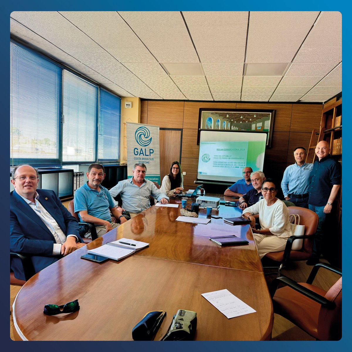 marinadellevant's tweet photo. La setmana passada es va reunir la junta del GALP Costa Brava Sud Maresme per tal de proposar l’aprovació dels ajuts de la convocatòria del 2024.

ℹ️ És una actuació cofinançada amb la Unió Europea i la Generalitat de Catalunya.

#FEMPA #emc #galp #costabravasudmaresme #projectes https://t.co/2TJxvetNaE