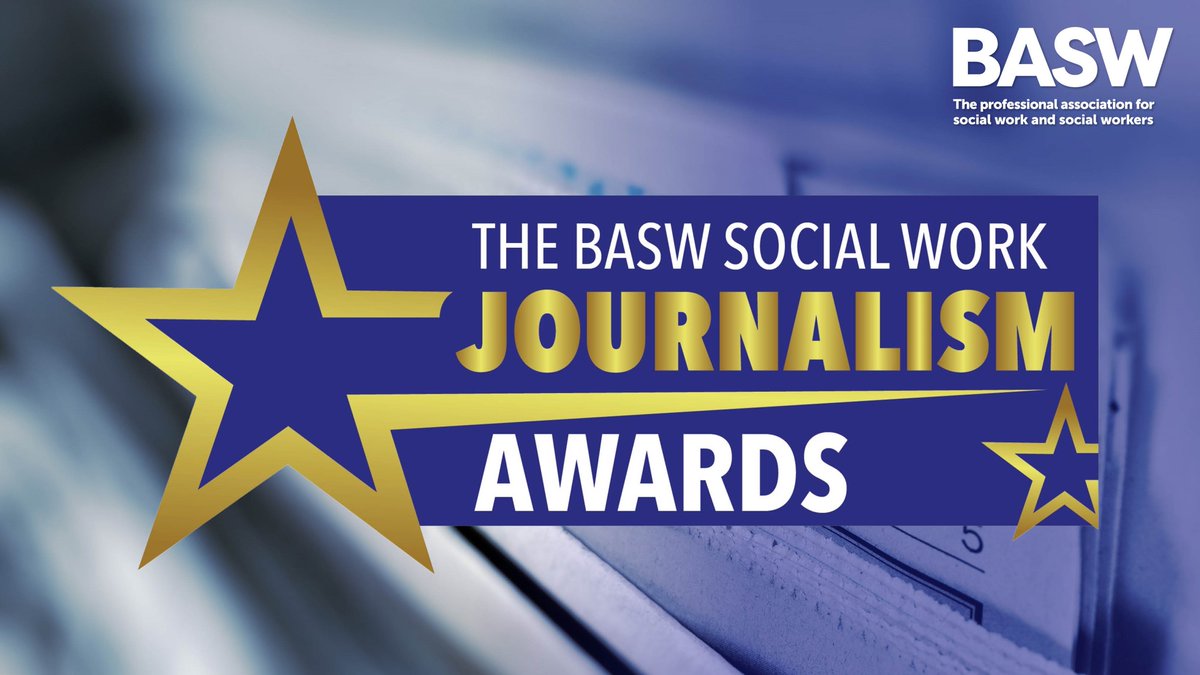 ⭐️ It's almost time for our #BASWConf24 evening event - the second annual Social Work Journalism Awards!

🤞 Good luck to all our finalists across our eight categories.

🧵 Keep an eye on the thread below where we'll be announcing all our 2024 winners!

#SWJournalismAwards24