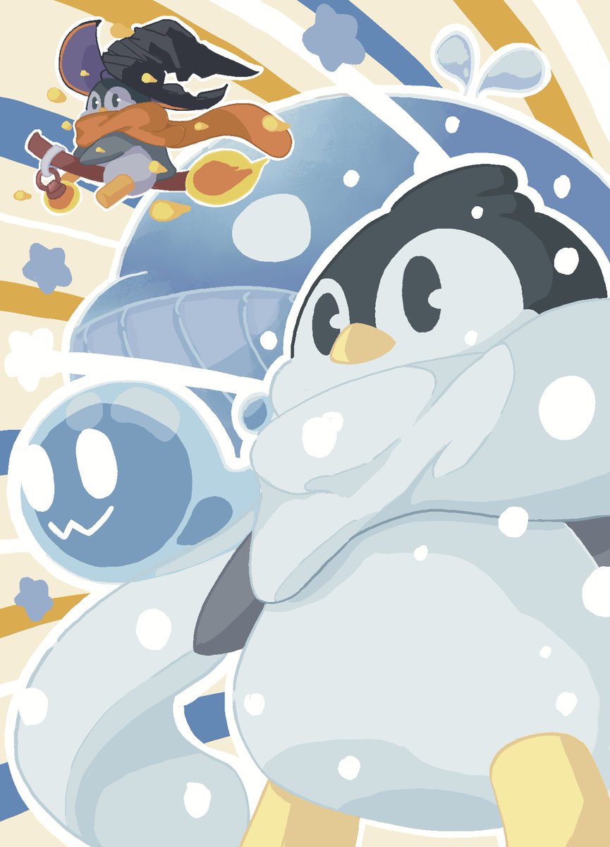 企鵝收納盒 - 雪企鵝 tweet media