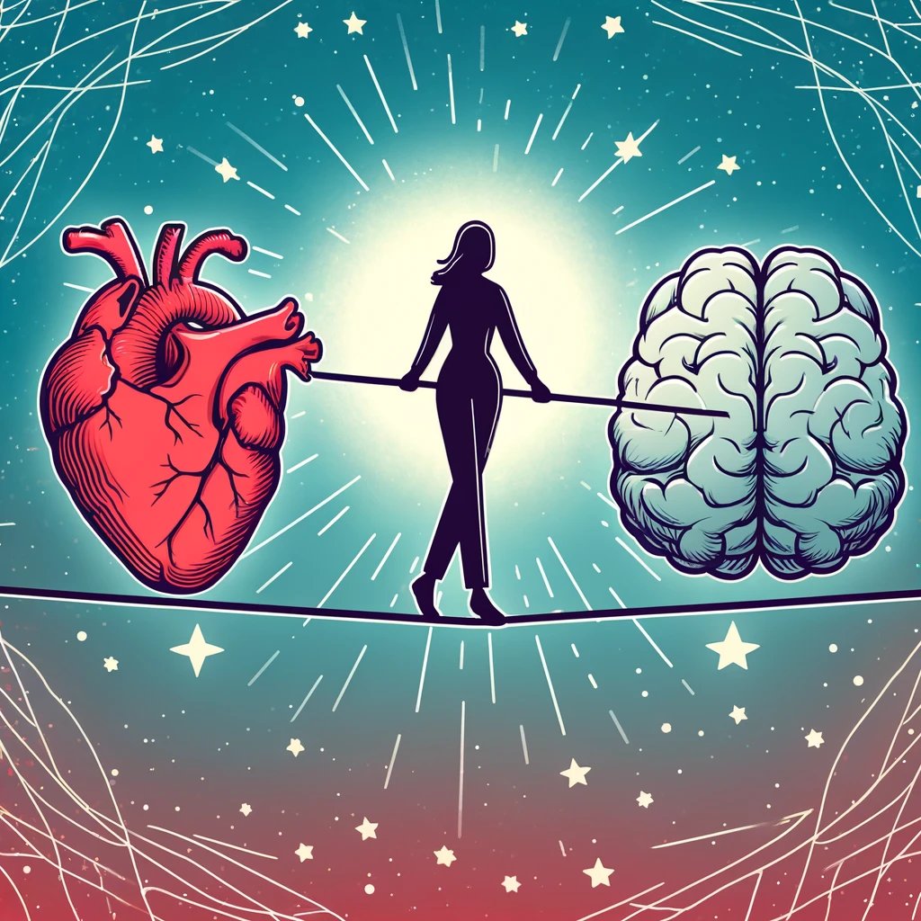 ¡Buenos días! 🌞 La capacidad de equilibrar el corazón y la mente es clave para enfrentar los retos diarios. 💪❤️🧠 Confías en tu capacidad?