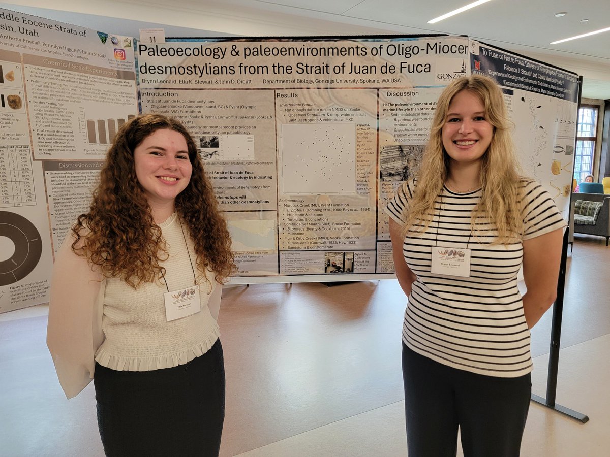 Morphology & Ecology Across Time Lab at Gonzaga tweet media