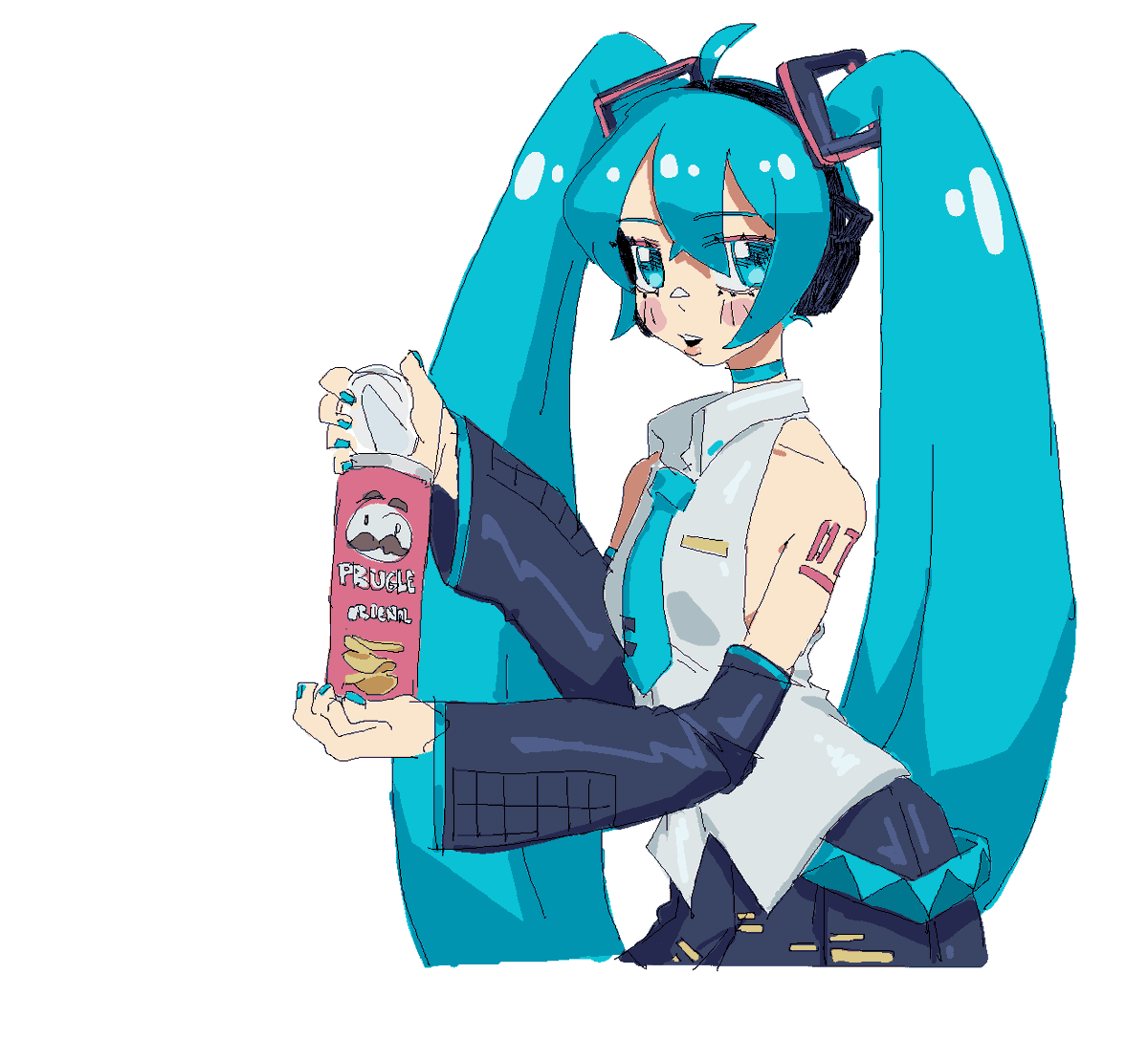 espChimo's tweet image. colored miku...