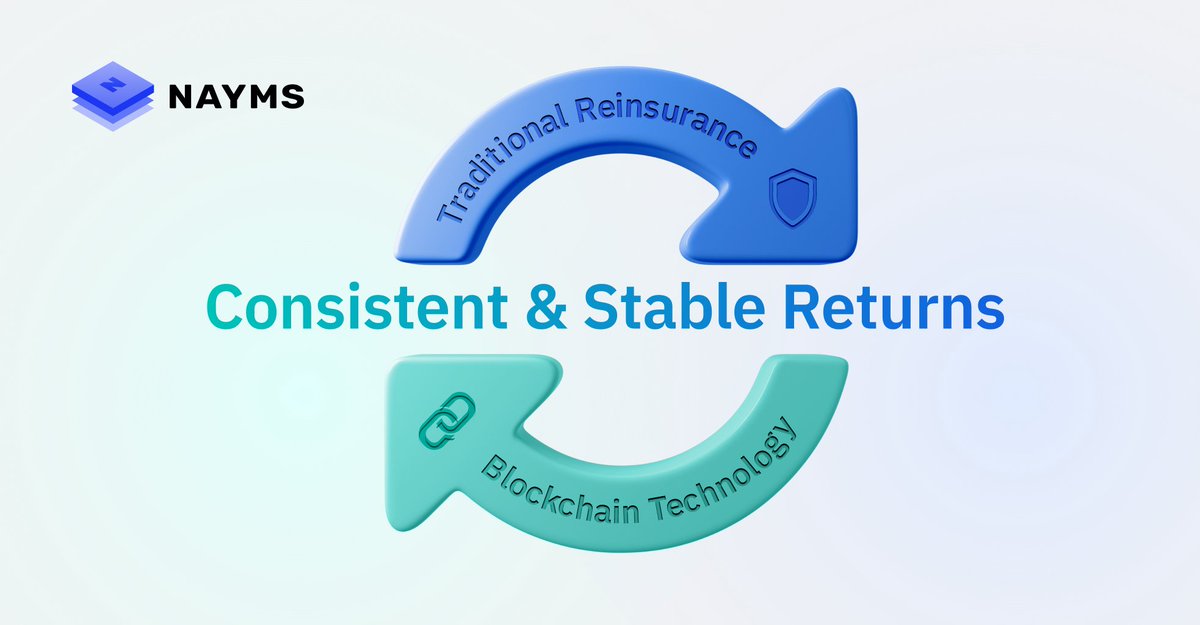 At <a href="/nayms/">NAYM</a>, we blend traditional reinsurance reliability with blockchain's growth potential. Our tokenized products deliver steady returns and access to unique risk premiums for high potential gains. Explore more: app.nayms.com/opportunities