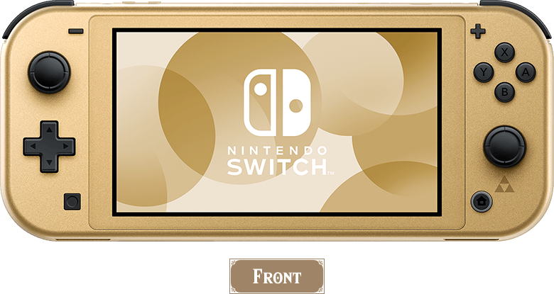 Lbabinz's tweet photo. Hyrule Edition Nintendo Switch Lite images https://t.co/jRrFVzFkqL
