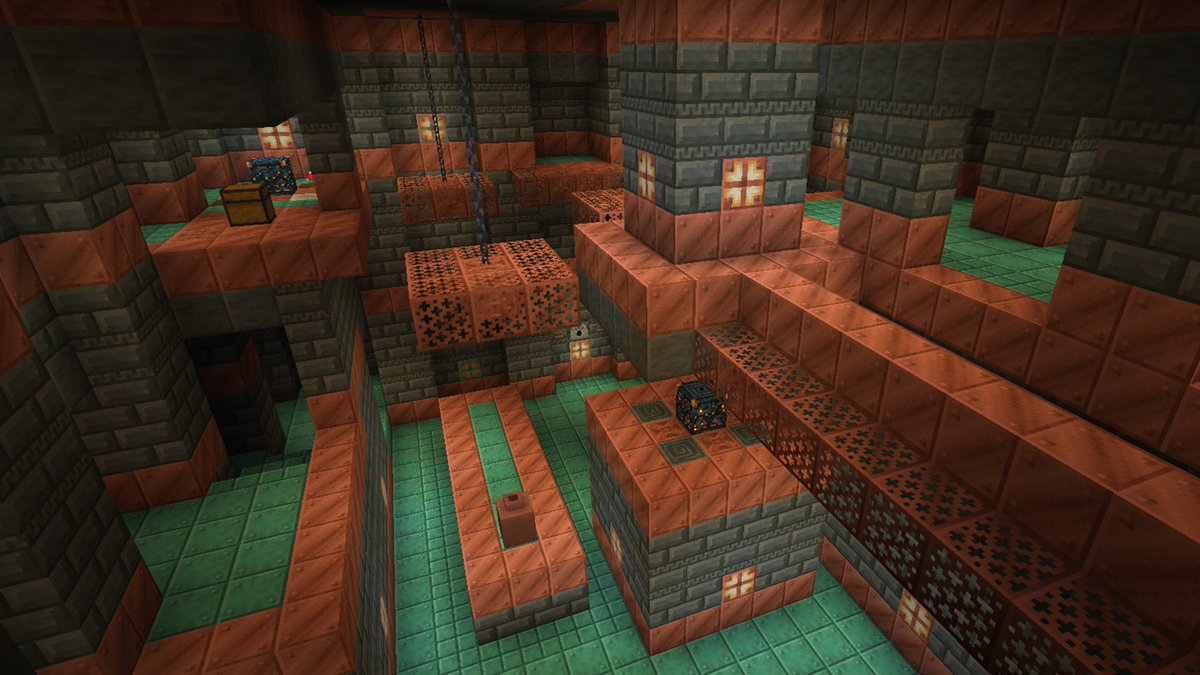 Minecraft's tweet image. With narrow, maze-like corridors and carefully laid traps hidden from sight, the trial chambers are a new type of structure hidden deep below ground in the Overworld- part of the Tricky Trials Update. But just how did they come to life?

Find out here: aka.ms/ChamberSecrets