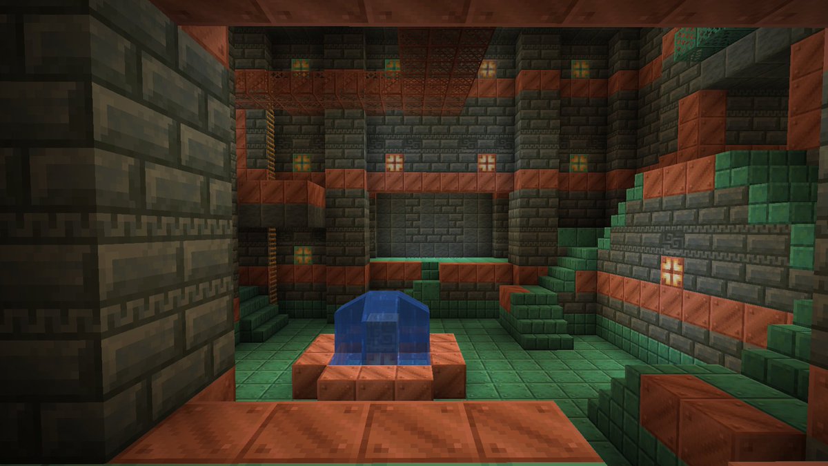 Minecraft's tweet image. With narrow, maze-like corridors and carefully laid traps hidden from sight, the trial chambers are a new type of structure hidden deep below ground in the Overworld- part of the Tricky Trials Update. But just how did they come to life?

Find out here: aka.ms/ChamberSecrets
