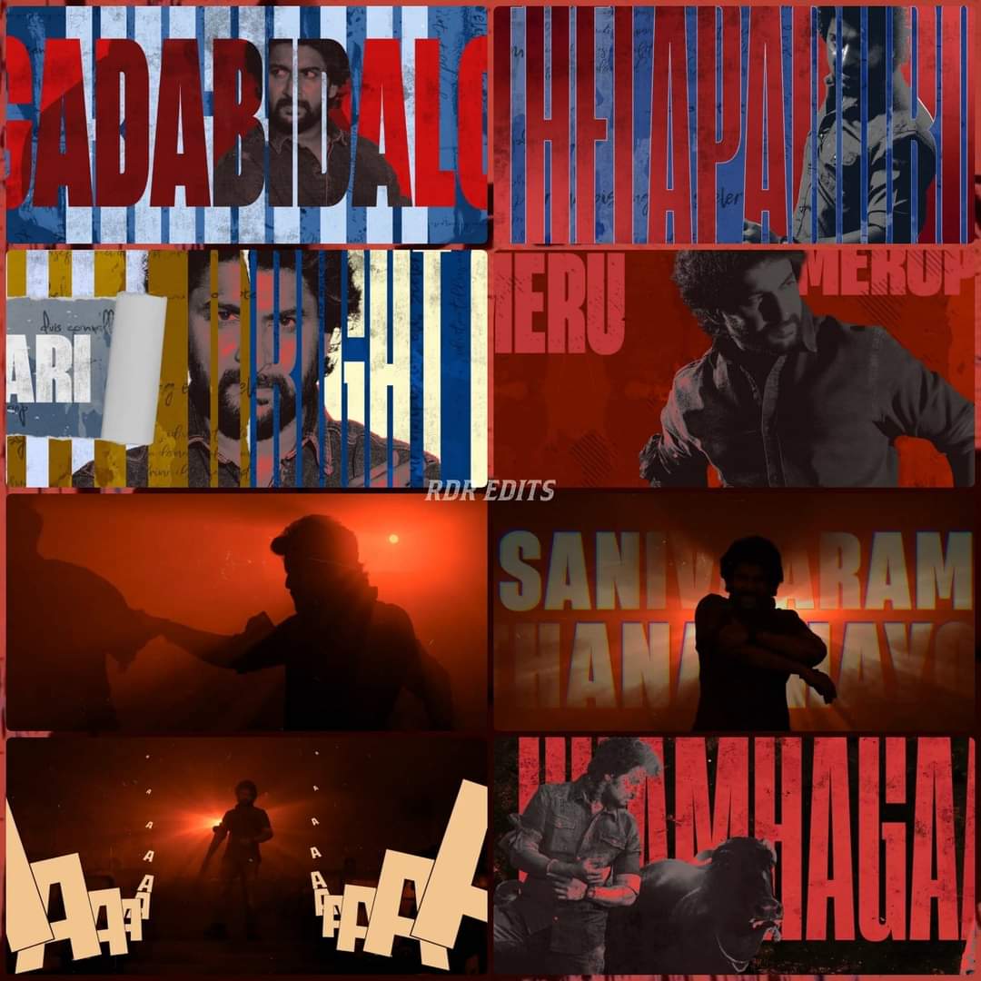 NameIsaagar's tweet photo. Surya is a constant mood 🔥🔥

#GaramGaram keeps electrifying everyone with its thunderous beats 💥💥

▶️ https://t.co/SjHo0b6CTq

#SaripodhaaSanivaaram

#Nani #Nanism #SJSuryah #priyankaamohan #VivekAthreya #JakesBejoy #karthikaSrinivas #KalyanDasari #DVVEntertainments https://t.co/jxgUT4HcXM
