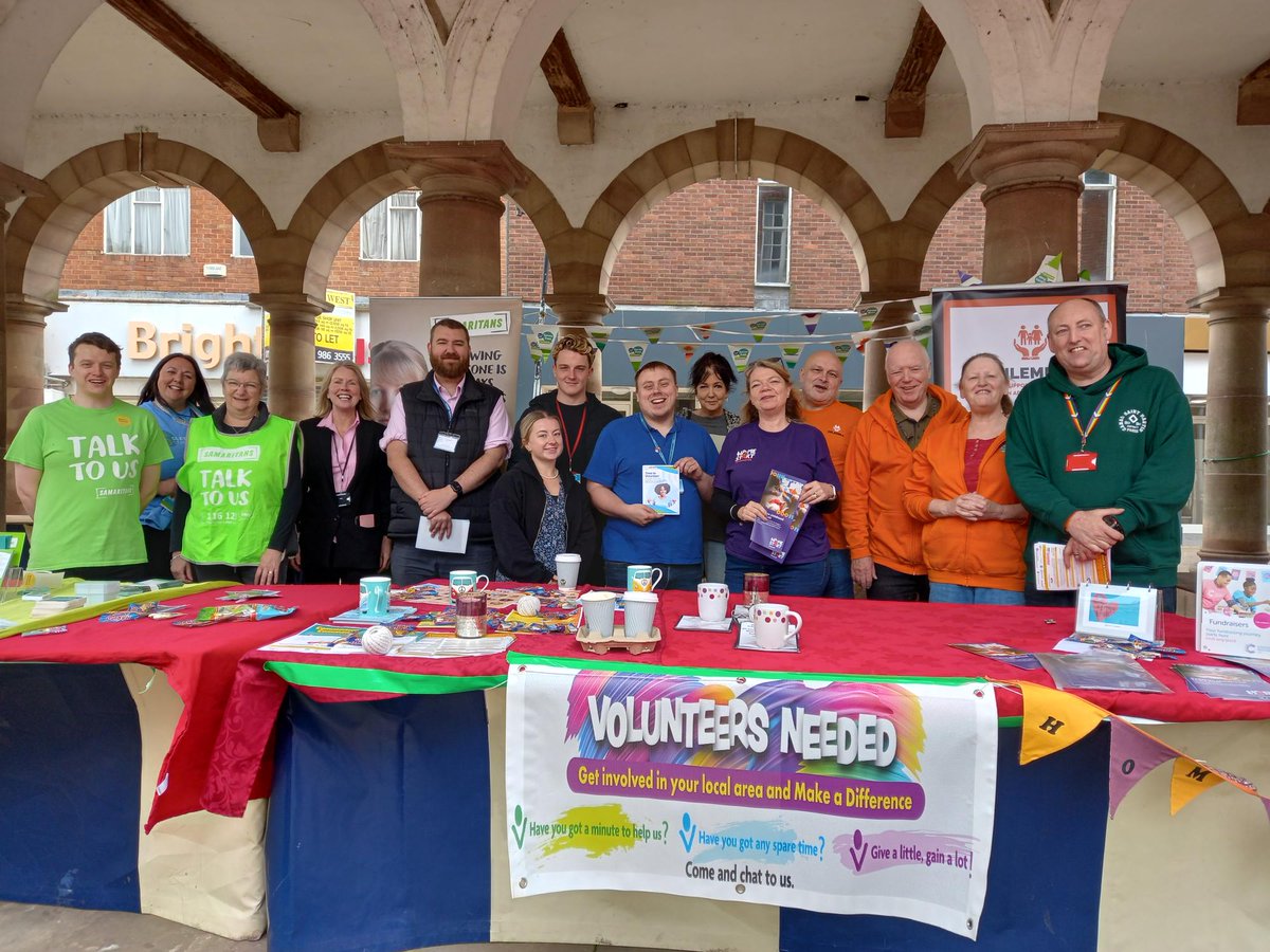 We had a fantastic time at the Volunteering Week Town Hall event last Tuesday organised by <a href="/TamworthCouncil/">Tamworth Council</a>! Great conversations with local organisations and potential volunteers.  #VolunteeringWeek