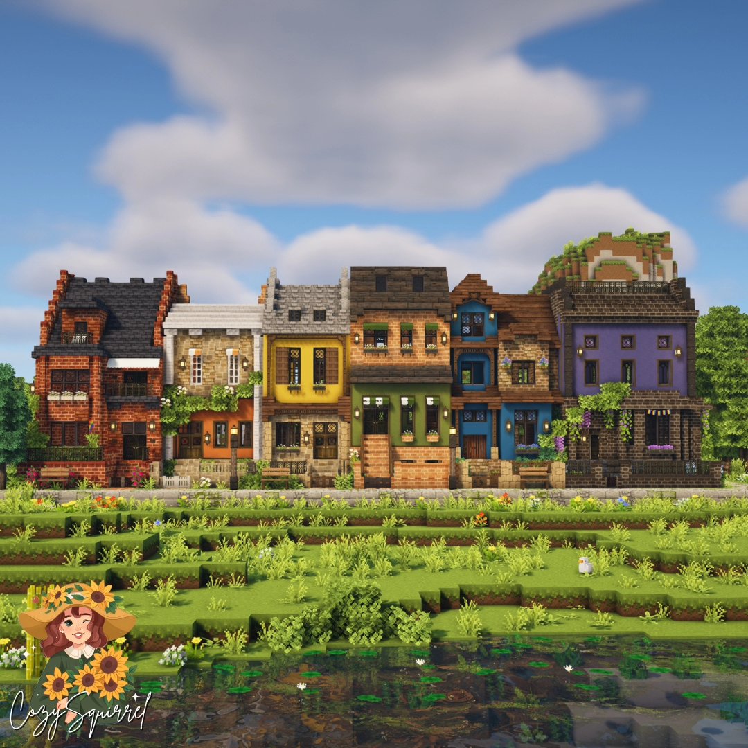 cozysquirrelyt's tweet photo. 🌈HAPPY PRIDE MONTH!! Love wins!!🏳️‍🌈

You can download this world on my Ko-Fi - link in bio!

#minecraft #pridemonth #minecraftpride #minecraftideas #townhomes #minecrafttownhouse #lgbt #mizunos16 https://t.co/gtQnmemt3b