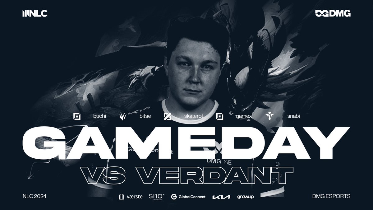 Week three of NLC! 📢

We’re facing <a href="/VerdantEC/">Verdant</a> for the fifth game of this seasons <a href="/NLClol/">Arozzi NLC</a>! 

Game starts at 18:00.

Tune in to see the team perform.
Stream in replies! 📺