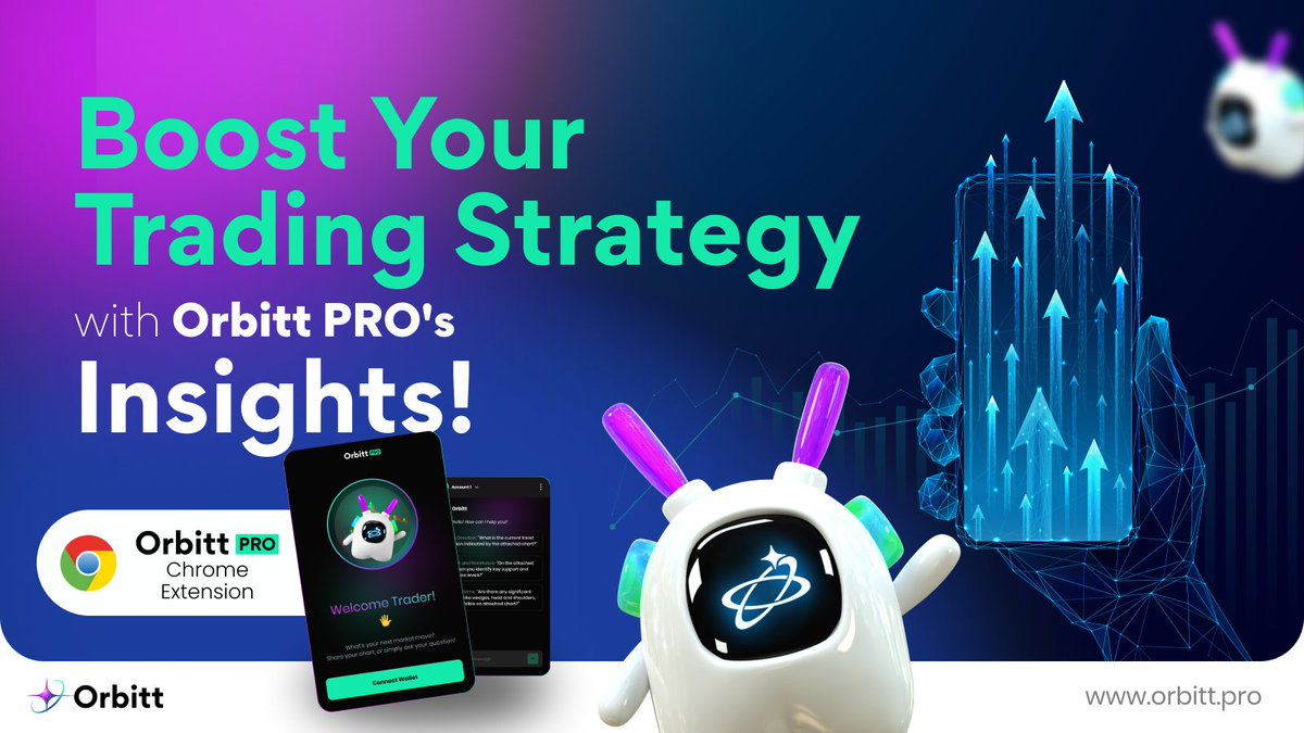 orbitt_ai's tweet photo. Gain access to powerful trading tools, real-time data, and expert insights with Orbitt PRO.
Elevate your trading strategy and maximize your profits in the dynamic world of cryptocurrency! ๐น #OrbittPRO #AI #crypto #trading https://t.co/hr3Y3FDvnA