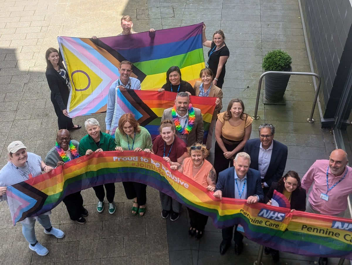 It’s #PrideMonth &amp; <a href="/PennineCareNHS/">Pennine Care NHS FT</a> it was great for Board members to be with our #LGBTQ network to show solidarity &amp; support for our LGBTQ #PennineCarePeople &amp; communities.  We will see you <a href="/ManchesterPride/">Manchester Pride</a> in August &amp; also at various other #Pride events through the summer
