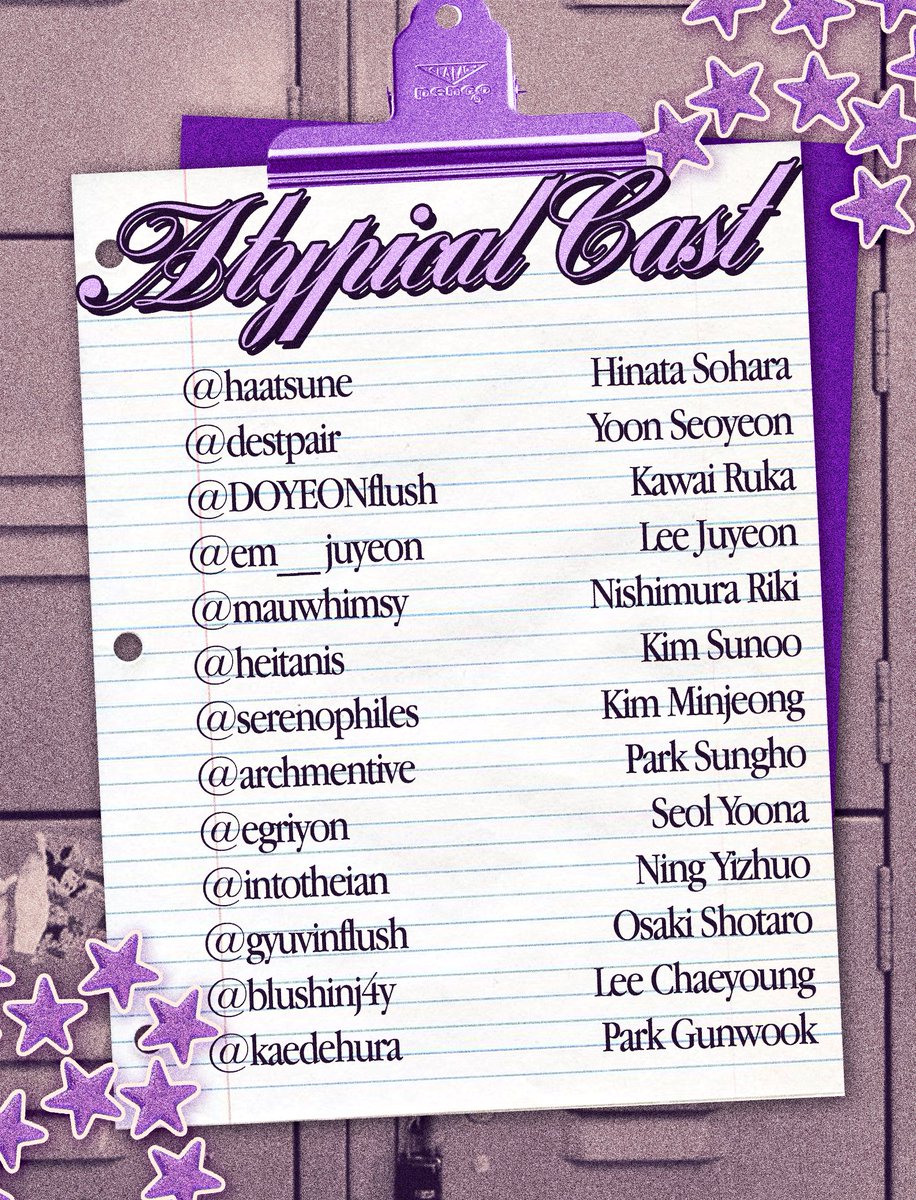 Atypical_Teenz's tweet photo. 𝙏𝙞𝙢𝙚 𝙛𝙤𝙧 𝙩𝙝𝙚 𝙖𝙣𝙣𝙤𝙪𝙣𝙘𝙚𝙢𝙚𝙣𝙩!! 
With some consideration we decided to accept more than seven slots and here are the lucky ones chosen to be part of 𝗔𝘁𝘆𝗽𝗶𝗰𝗮𝗹 𝗧𝗲𝗲𝗻𝘇. 👾 https://t.co/2cUYfdcYRw