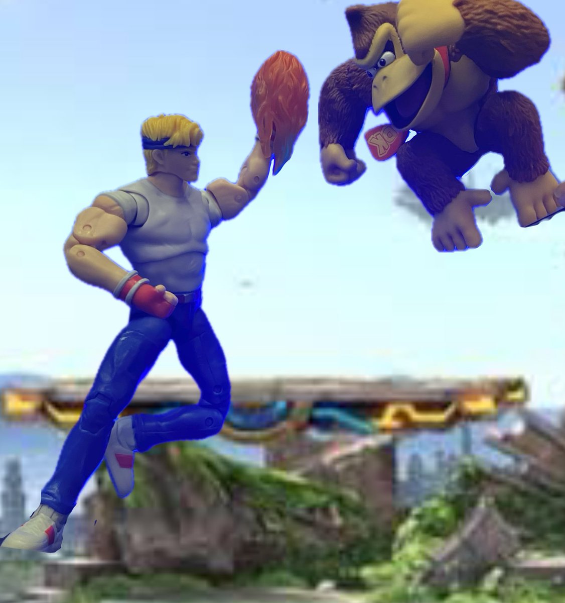 yuzokoshiro's tweet photo. A match-up you have always wanted to see in Smash https://t.co/2QUBkBF1b4