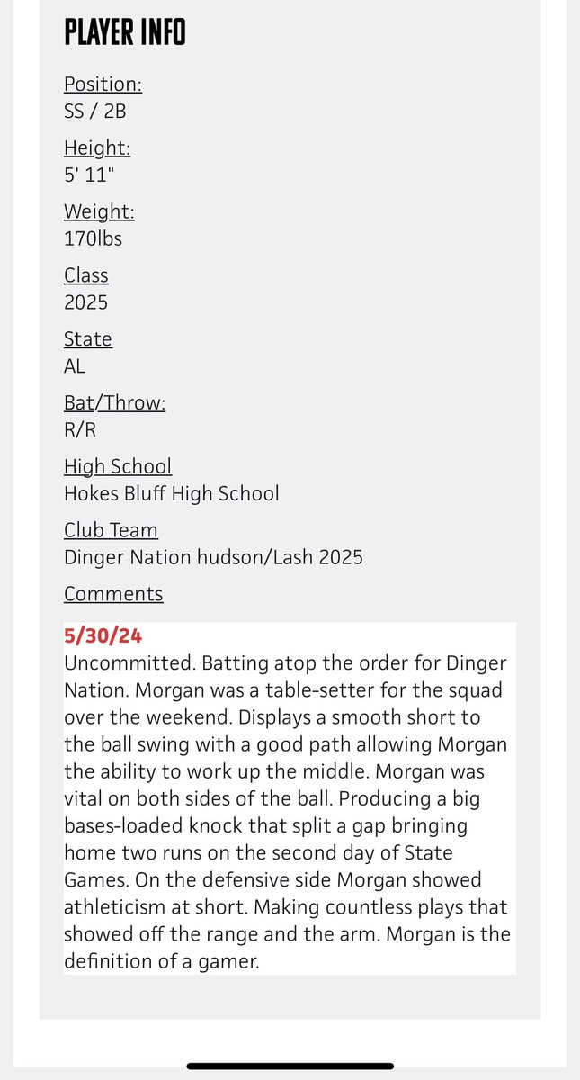 Thanks for the write up💪🏽
<a href="/PrepBaseballAL/">Prep Baseball Alabama</a> 
@PBR_Uncommitted