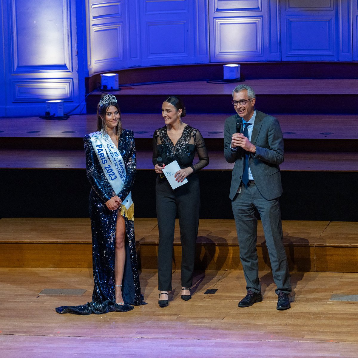 Le 30 mai, j'ai eu le plaisir d'assister à l'élection de #missparis 2024. L'occasion de prendre la parole pour sensibiliser au #dondesang, aux côtés d’Elena Faliez, #MissIledeFrance, qui a à cœur de promouvoir notre cause. Merci au Comité Miss Paris pour son précieux soutien.