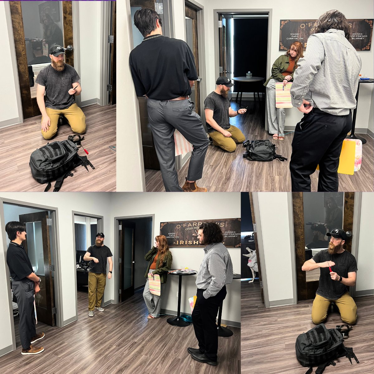 cyber_AF's tweet image. Tanner showed our #Interns the vital tools 🧰 and equipment to keep in a physical security go bag. Drop us a comment to share what you keep in your kit.
#CybersecurityTools #GoBagEssentials #InfoSecGear #CyberPreparedness