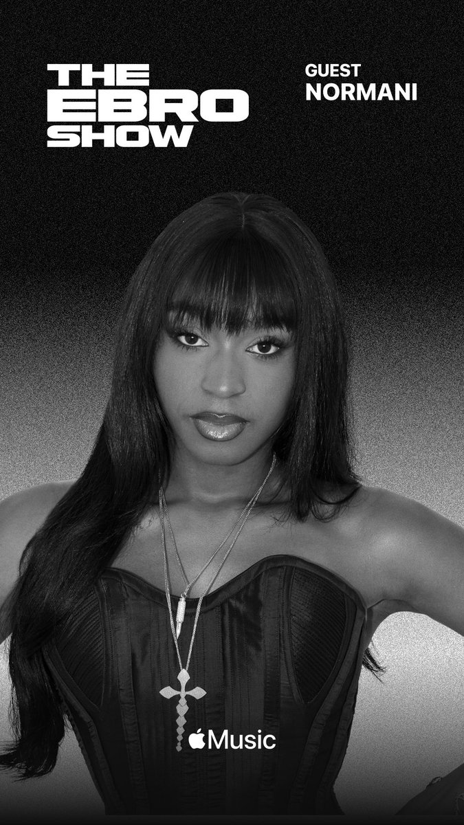 normanination's tweet image. .@normani will be on The Ebro Show today at 1:30pm pst/4:30pm est 🖤🚀 @oldmanebro @applemusic apple.co/Ebro