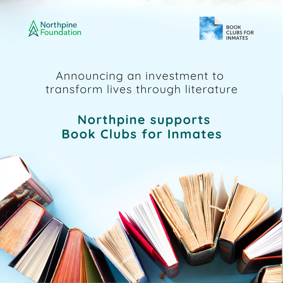 Northpine invests in <a href="/booksforinmates/">Book Clubs for Inmates</a> supporting author visits to 43 Canadian federal prisons. This initiative will share the transformative power of literature, encourage personal growth, and prepare incarcerated people for successful reintegration.

northpinefoundation.ca/blog/northpine…