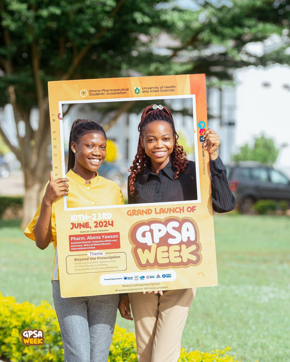 Uhas_Gpsa's tweet photo. #GPSAWeek
 #OfficialDay 
#GPSASWeeklaunch 
#PharmD https://t.co/MpghZH3nBO