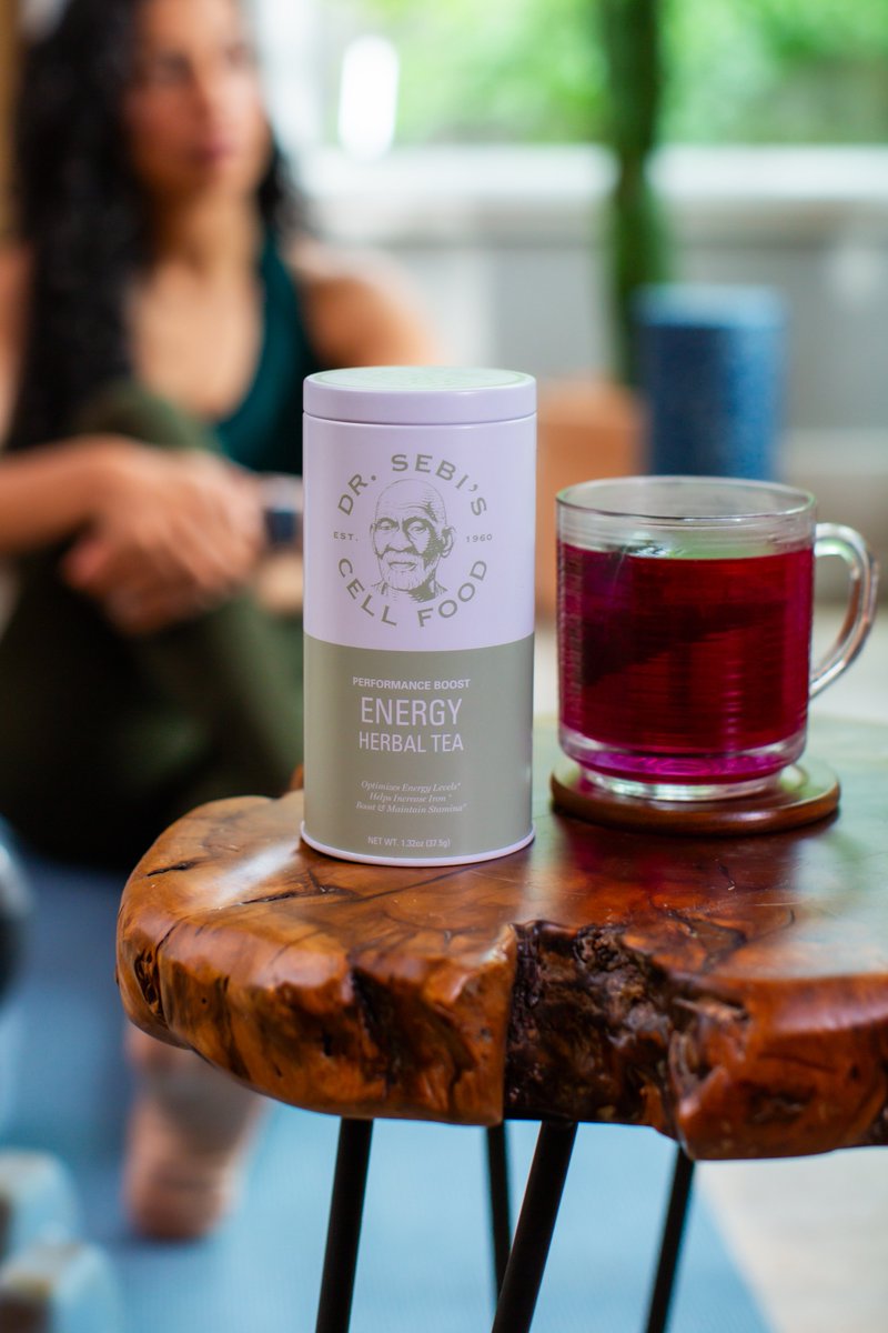 drsebiscellfood's tweet photo. A mug of energy without the caffeine-crash! Dr. Sebi's Teas are back, get yours while supplies last. 

https://t.co/z4w7YyCj9g

#DrSebi #NaturalHealing #alkalinetea #Caffeinefree #Nature #Sebian https://t.co/827MTisnSK