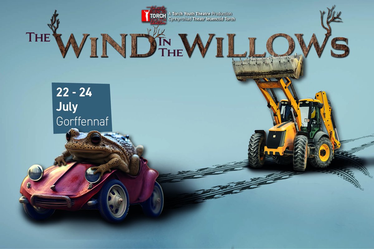 The dastardly Weasel and a mysterious yellow monster called ‘The Slurpex’ are set to wipe out the Wild Wood and Toad Hall.

See if Mole, Ratty, Badger, and Toad can defeat them both in Torch Youth Theatre’s latest production from the 22 to 24 July. 

🎟️ bit.ly/4e7czUs