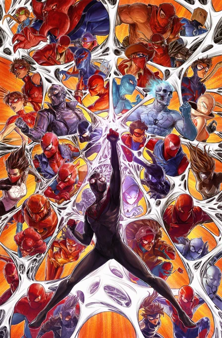 so glad to see Marvel vs Capcom 2 being freed! nearly everything I do for Marvel is inspired by that aesthetic, long live Bengus - here's some art I've done with that feel 