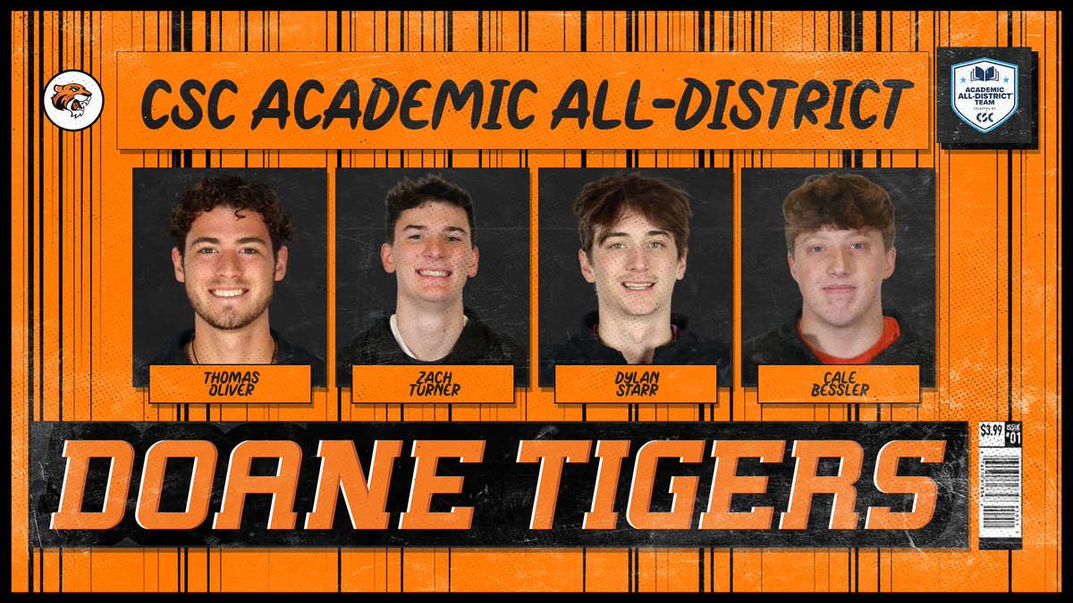 Congrats to our #DoaneTF members who were named College Sports Communicators (CSC) Academic All-District for 2024...
Lindsay Adams, Alivia Baucom, Kennedy Stanley, Katie Vogt, Josie Garrett, Thomas Oliver, Zach Turner, Dylan Starr, &amp; Cale Bessler!