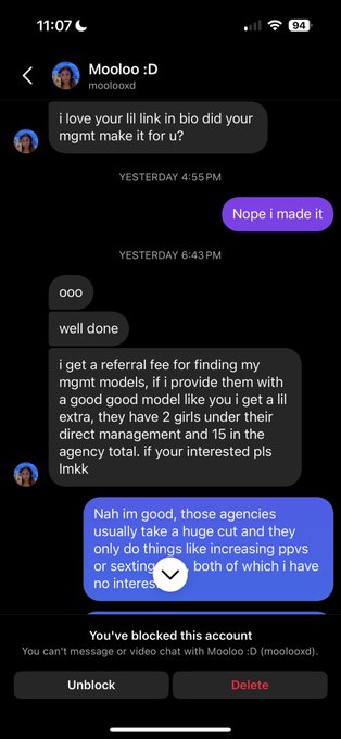 Bro the management companies running these girls accounts are insannneeee lmfao  1/2 https://t.co/XT