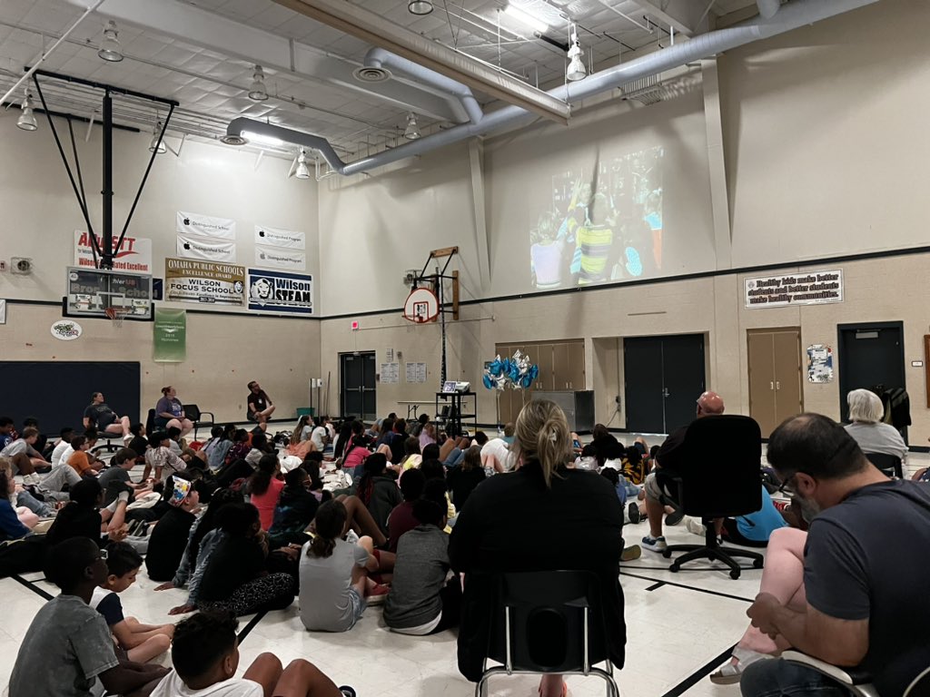 Schoolwide movie to celebrate the last day of school at <a href="/OPS_WilsonFocus/">Wilson Focus School</a> ! It’s been a great year!