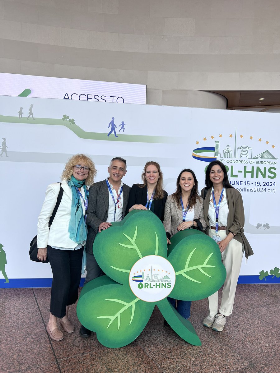 Importante participación del Servicio de #Otorrinolaringologia del <a href="/hospitaldelmar/">Hospital del Mar</a> en el Congreso Europeo de ORL HNS <a href="/ceorlhns/">Congress of European ORL-HNS</a> <a href="/MackersPaula/">Paula Mackers</a> ,A. Sumarroca, C. Espina y M. Canton.