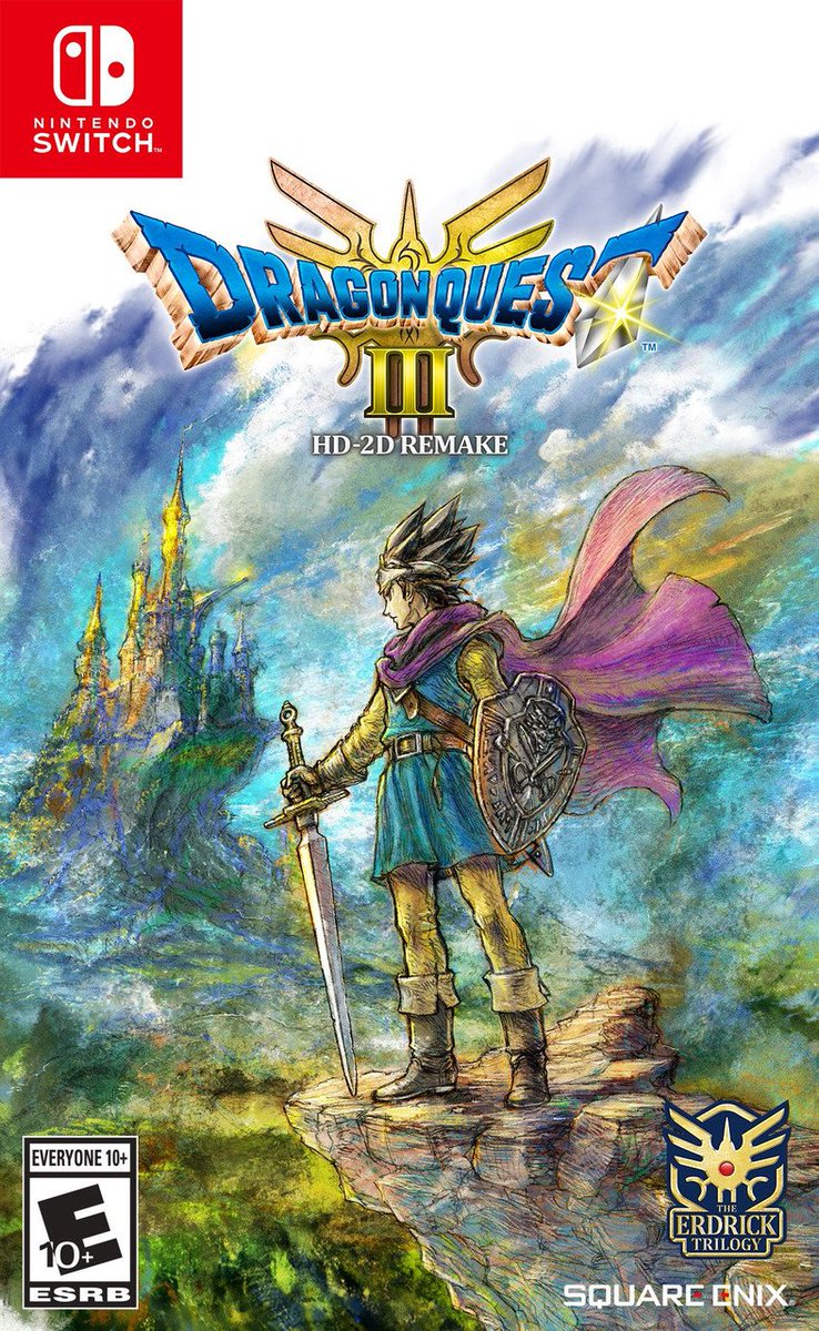 Wario64's tweet photo. Dragon Quest III HD2D Remake is a $60 game and will have a physical https://t.co/D2D06IQ268