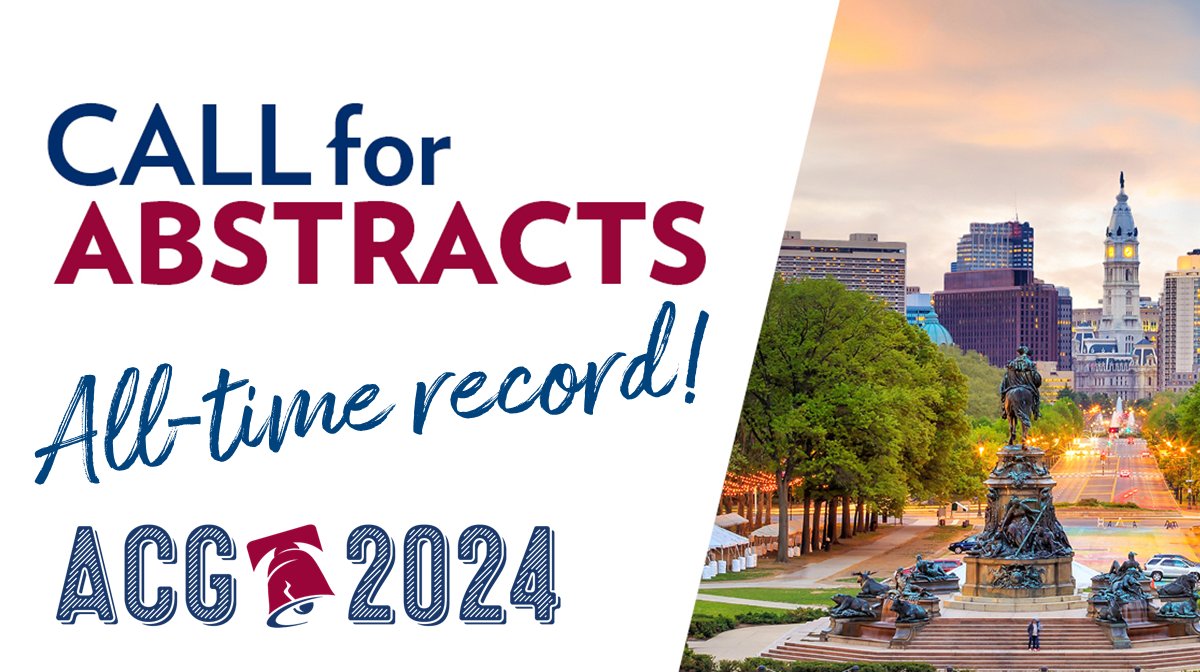 ACG (@amcollegegastro) on Twitter photo 📣#ACGproud Announcement📣
📈All-Time Record for Abstract Submissions to ACG Annual Scientific Meeting!
The focus of #ACG2024 in Philadelphia is excellent clinical science in #Gastroenterology #Hepatology #Endoscopy
Register: acgmeetings.gi.org
<a href="/JLeightonMD/">Jonathan Leighton, MD</a> <a href="/IBD_Afzali/">Anita Afzali MD, MPH, MHCM, FACG, AGAF</a> 📣#ACGproud Announcement📣
📈All-Time Record for Abstract Submissions to ACG Annual Scientific Meeting!
The focus of #ACG2024 in Philadelphia is excellent clinical science in #Gastroenterology #Hepatology #Endoscopy
Register: acgmeetings.gi.org
<a href="/JLeightonMD/">Jonathan Leighton, MD</a> <a href="/IBD_Afzali/">Anita Afzali MD, MPH, MHCM, FACG, AGAF</a>